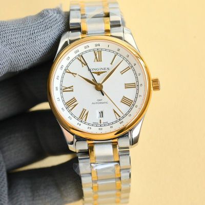 LONGINES Flagship Watch Best Edition with 2836 Movement Gold Steel Watch Strap 40mm Watch